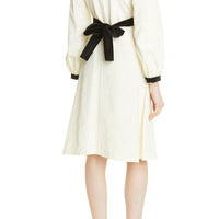 Batsheva Cream Moire Ashlyn Women's Dress