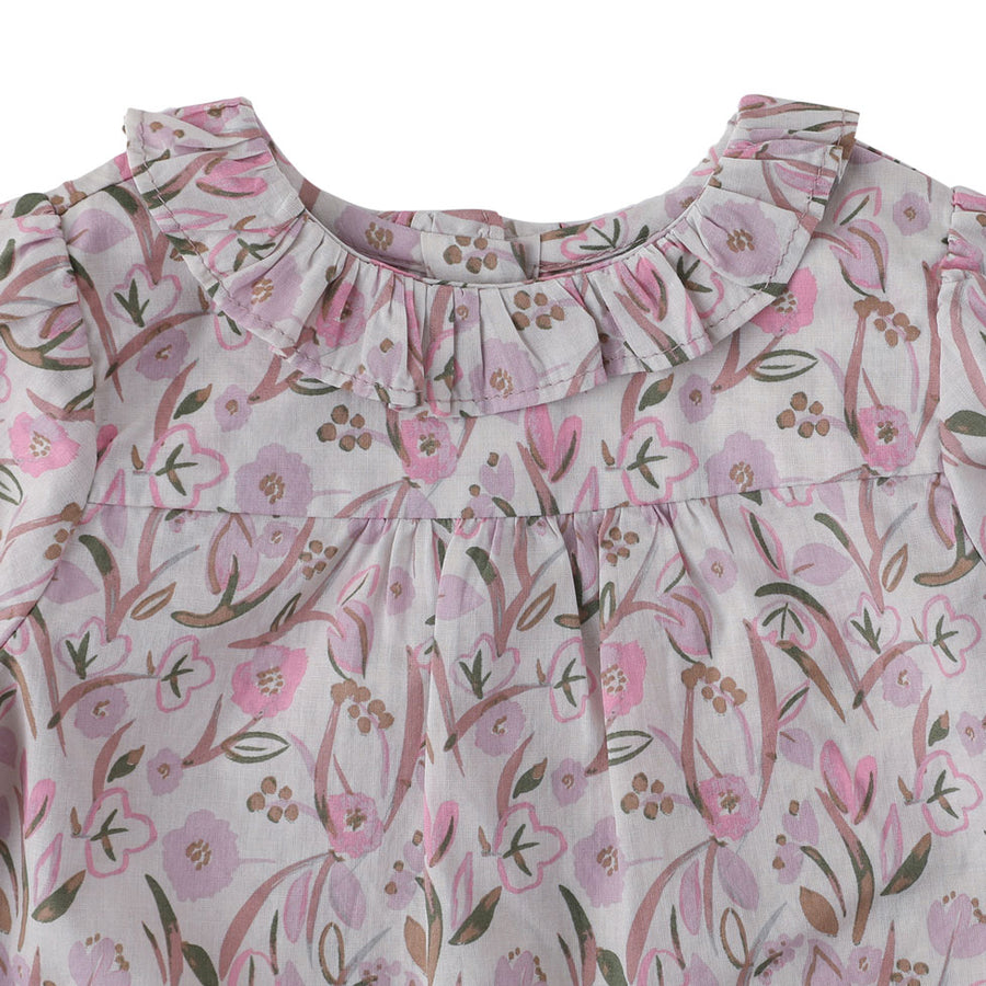 Bene Bene  Lavender Lycoris Baby Blouse
