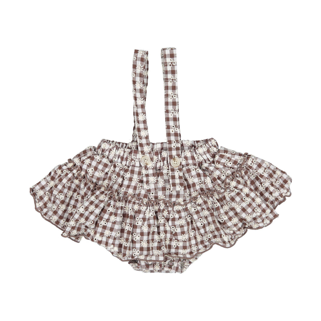 Bebe Holic bottoms Bebe Holic Brown Vivi Bloomer Skirt