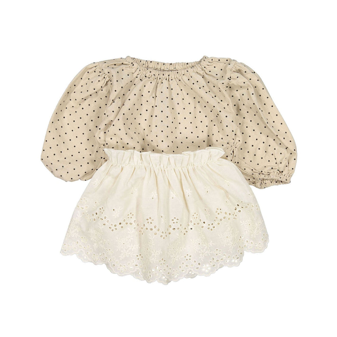 Bebe Holic rompers Bebe Holic Beige Malrie Romper