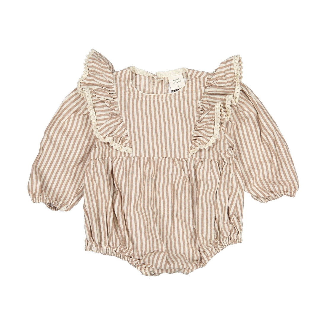 Bebe Holic rompers Bebe Holic Brown Lace Wings Romper