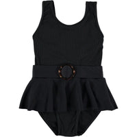 Belle Chiara swim Belle Chiara Black Belted Swimsuit