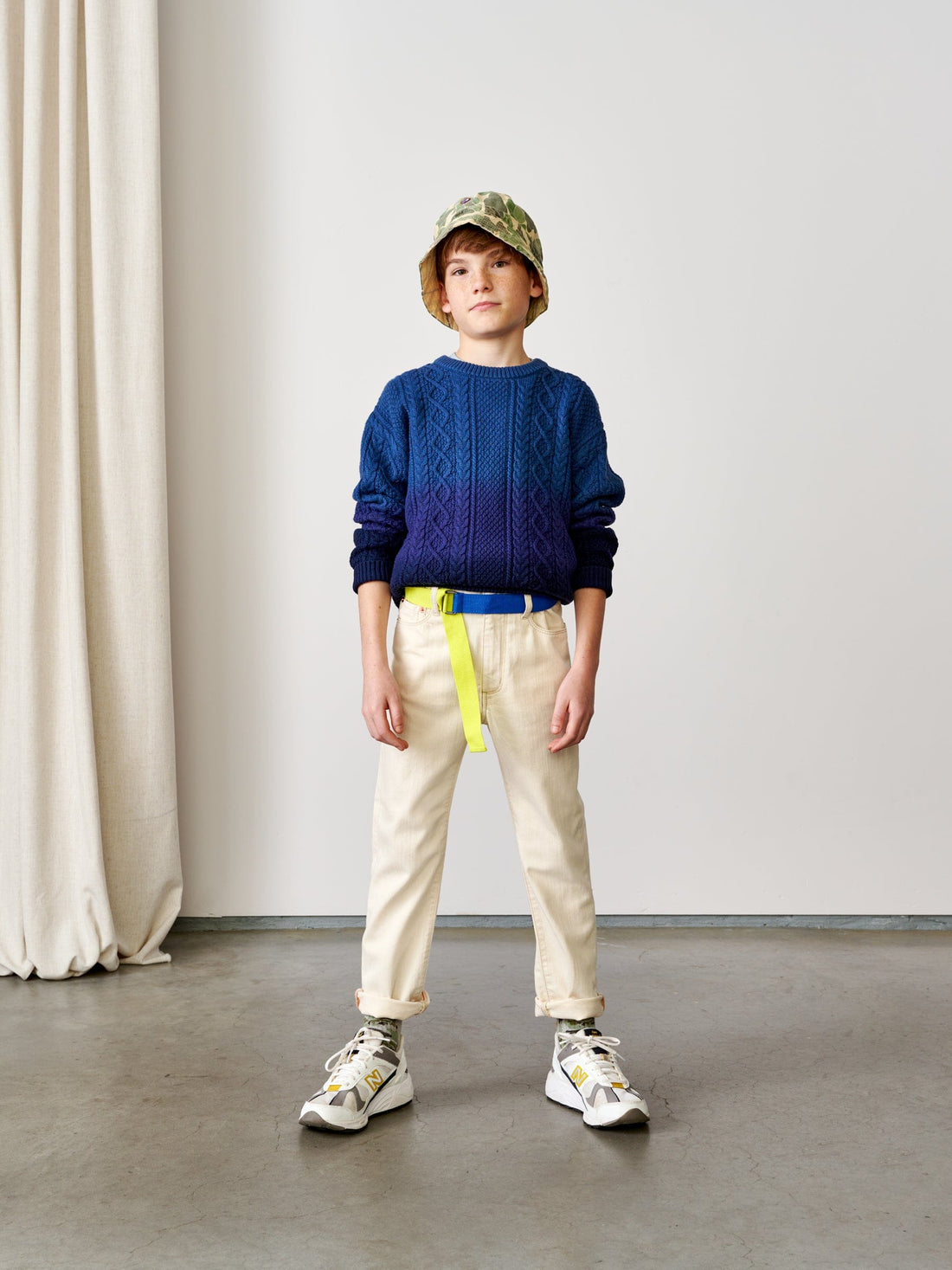Bellerose knitwear Bellerose Teal Gelir Knit Pullover