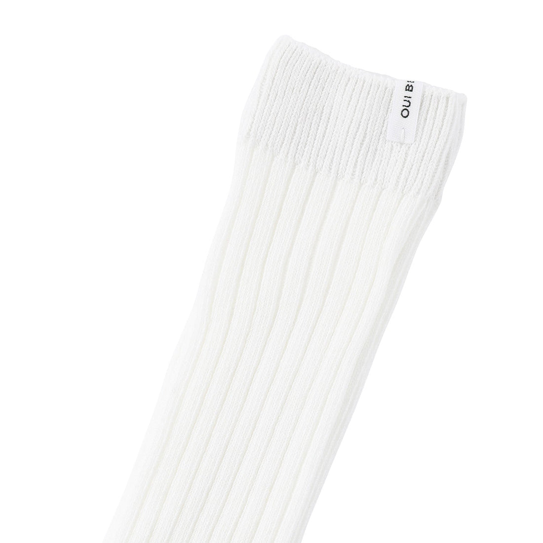 Bene Bene accessories Bene Bene Ivory Oui Long Ribbed Socks
