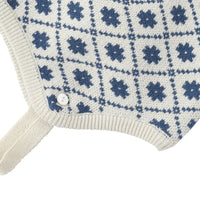 Bene Bene accessories OS Bene Bene Blue Baby Olivier Knit Bonnet