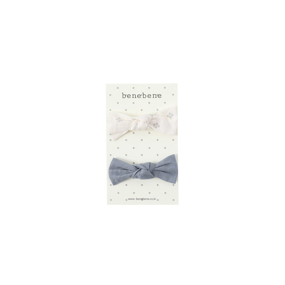 Bene Bene accessories OS Bene Bene Grayish Blue Rael Ribbon Pin
