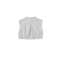 Bene Bene blouses Bene Bene Grayish Blue Tender Stripe Bib Shirt