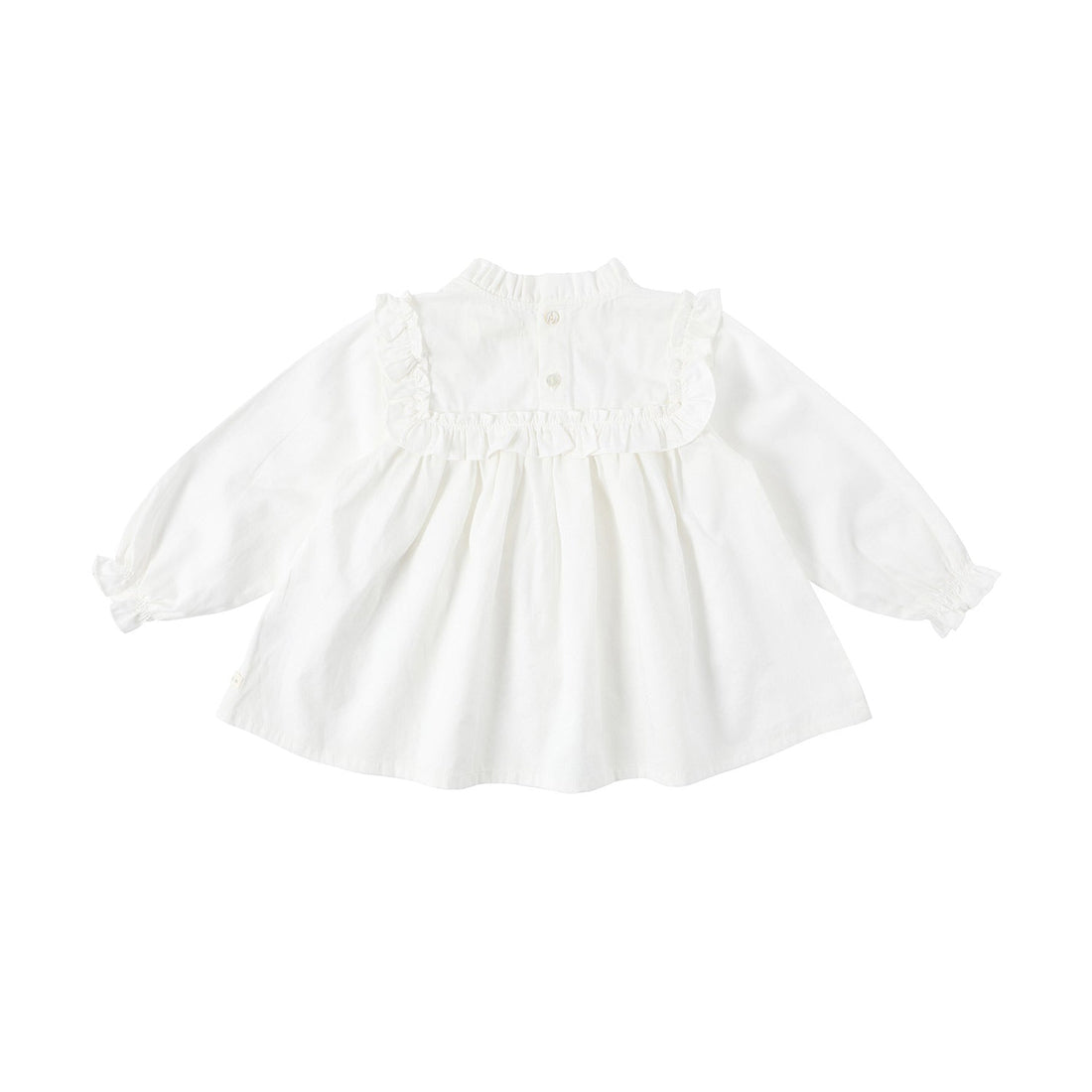 Bene Bene blouses Bene Bene Ivory Pure Frill Blouse