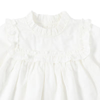 Bene Bene blouses Bene Bene Ivory Pure Frill Blouse