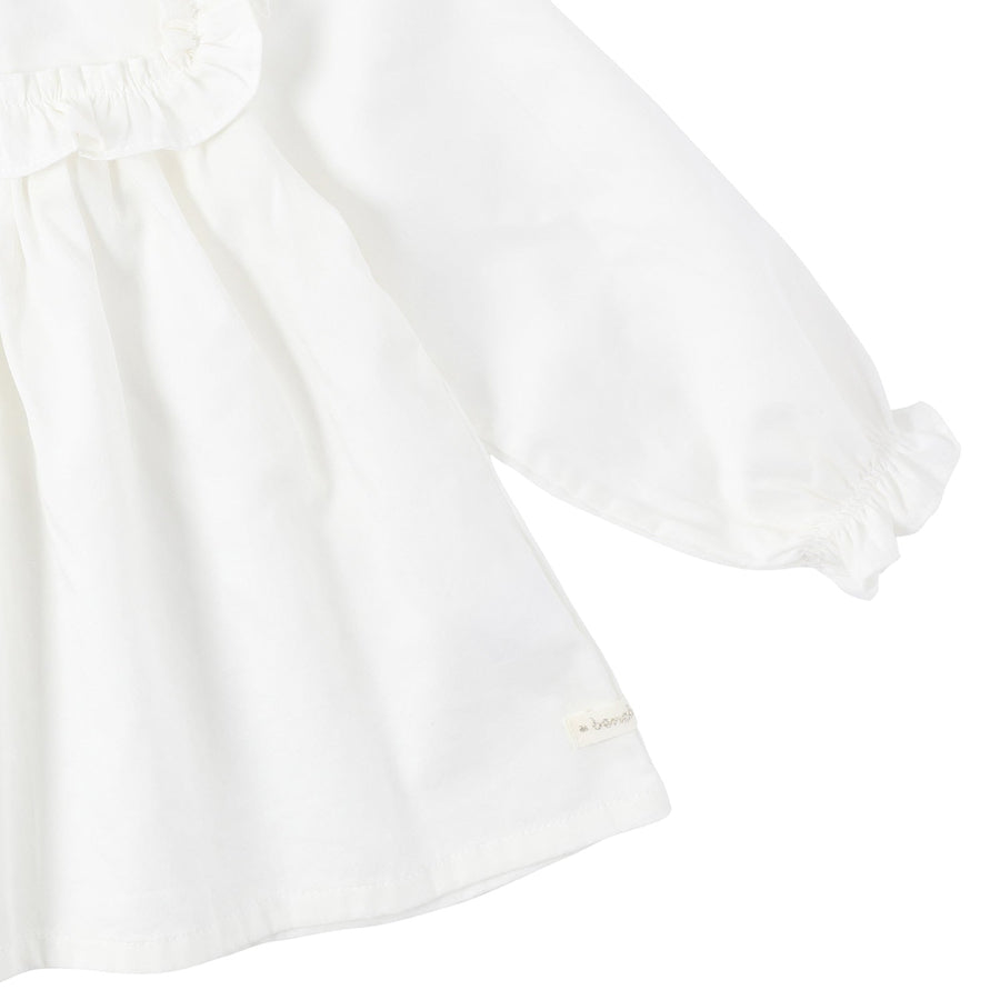 Bene Bene blouses Bene Bene Ivory Pure Frill Blouse