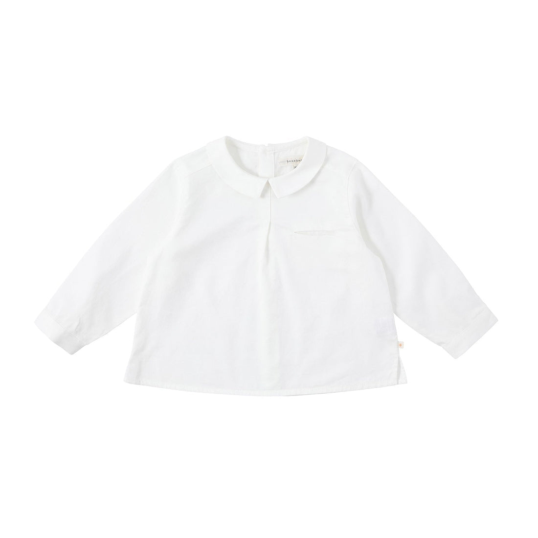 Bene Bene blouses Bene Bene Ivory Pure Slit Shirt