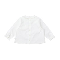 Bene Bene blouses Bene Bene Ivory Pure Slit Shirt