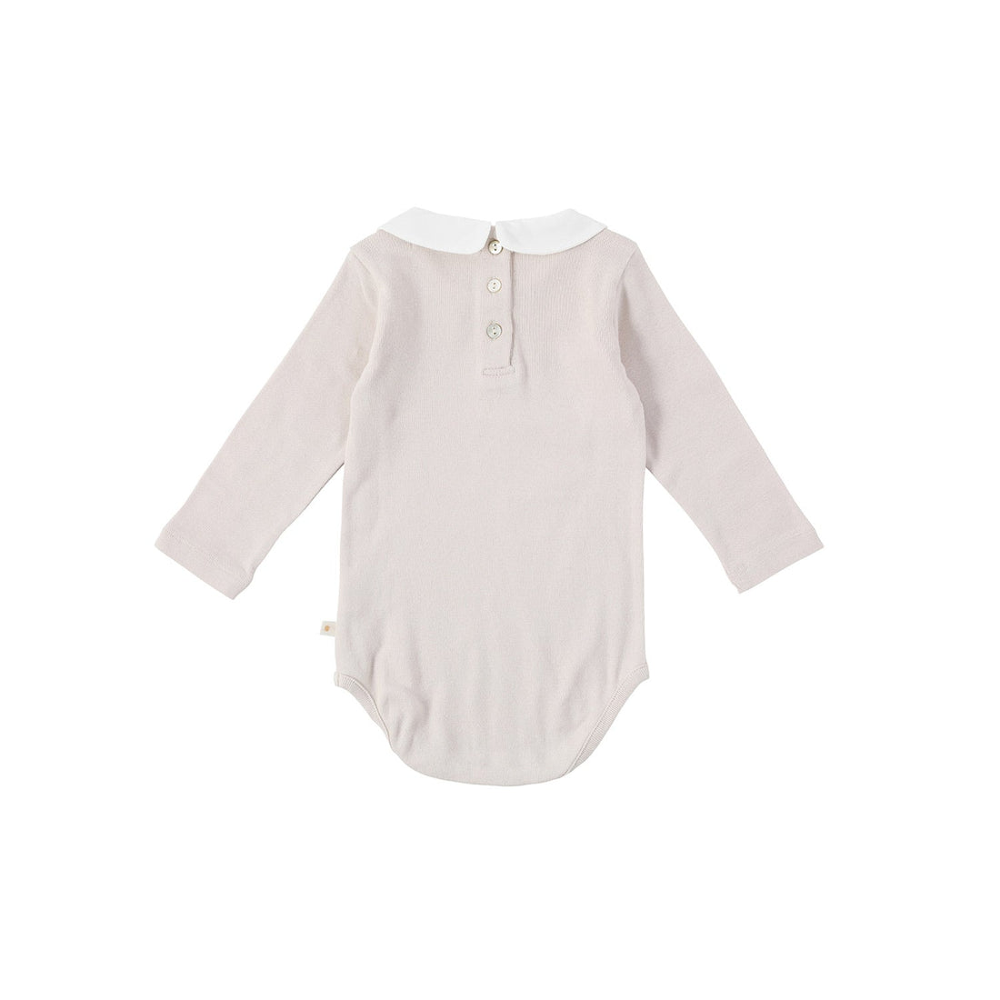 Bene Bene bodysuits Bene Bene Grayish Pink Baby Wheatflower Stitch Bodysuit