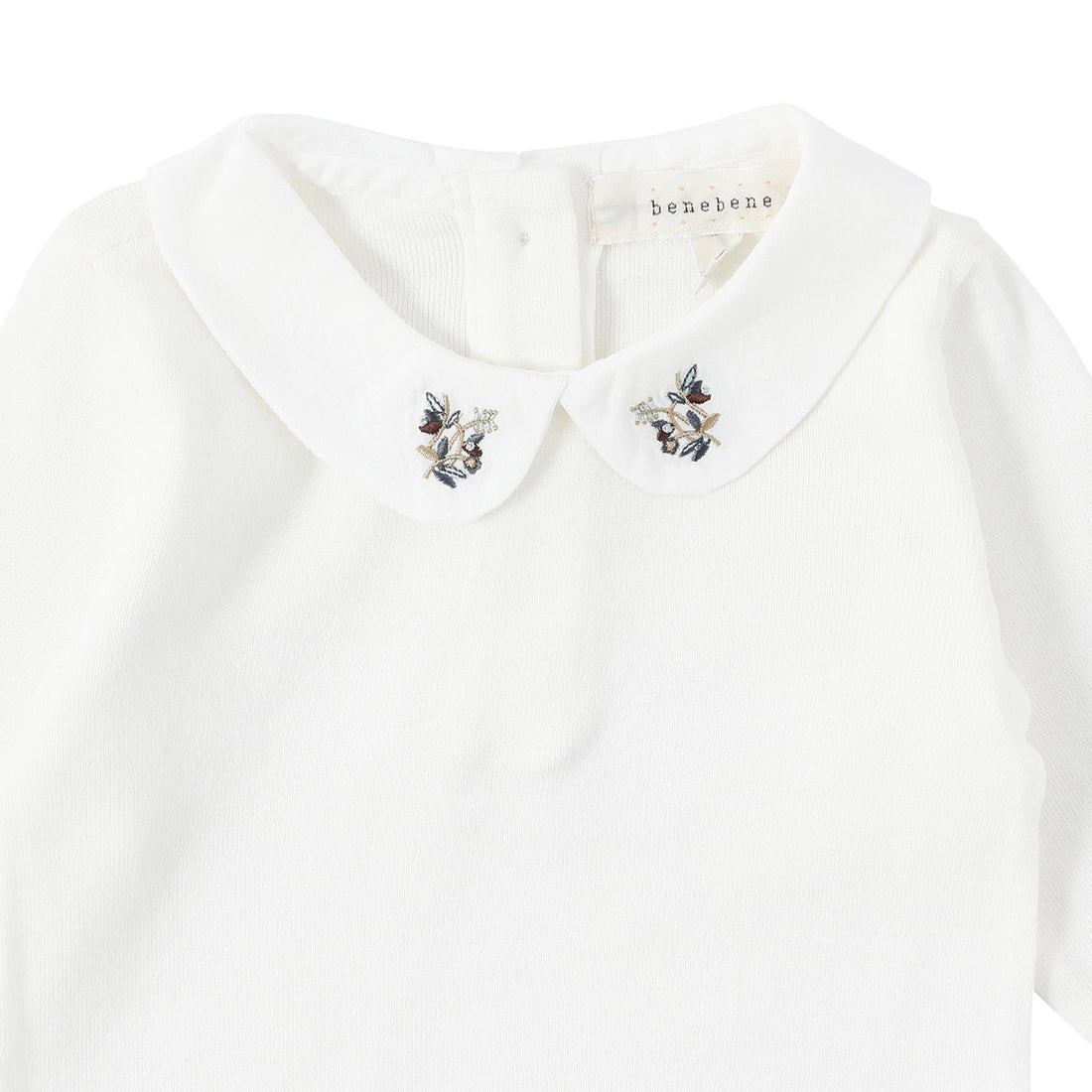 Bene Bene bodysuits Bene Bene Ivory Baby Wheatflower Stitch Bodysuit