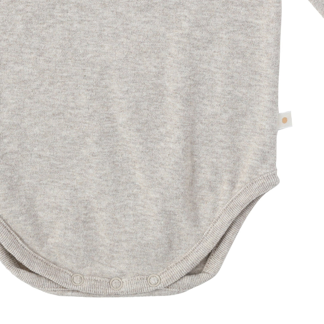 Bene Bene bodysuits Bene Bene Oatmeal Baby Wheatflower Stitch Bodysuit