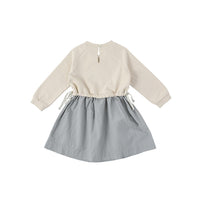Bene Bene dresses Bene Bene Beige Lullaby Check Dress
