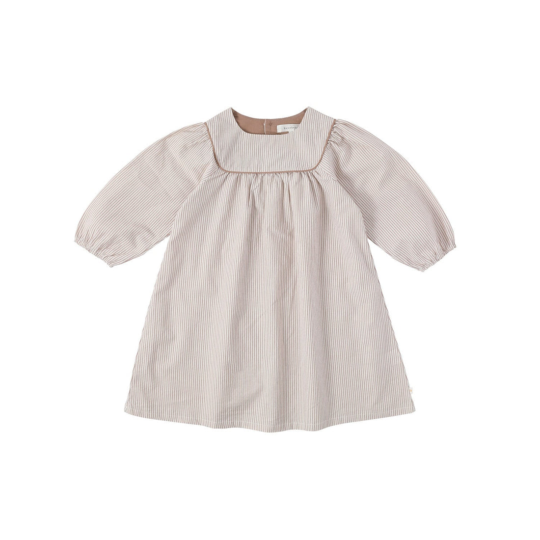 Bene Bene dresses Bene Bene Light Brick Tender Stripe Dress
