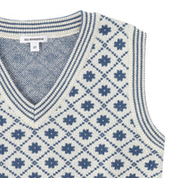 Bene Bene knitwear Bene Bene Blue Olivier Knit Vest