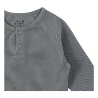 Bene Bene knitwear Bene Bene Greenish Grey Comfy Waffle Twinset