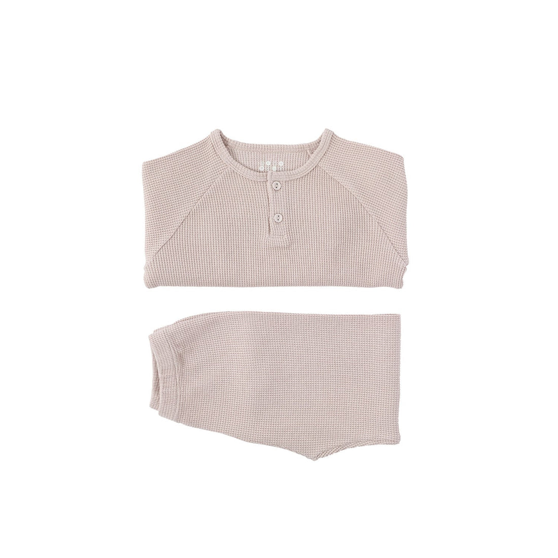 Bene Bene knitwear Bene Bene Indian Pink Comfy Waffle Twinset