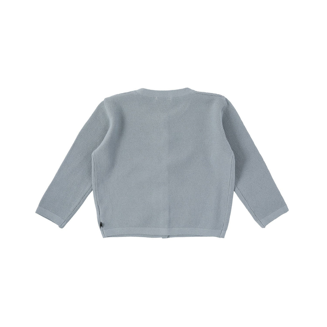 Bene Bene knitwear Bene Bene Light Blue Inn Waffle Knit Cardigan