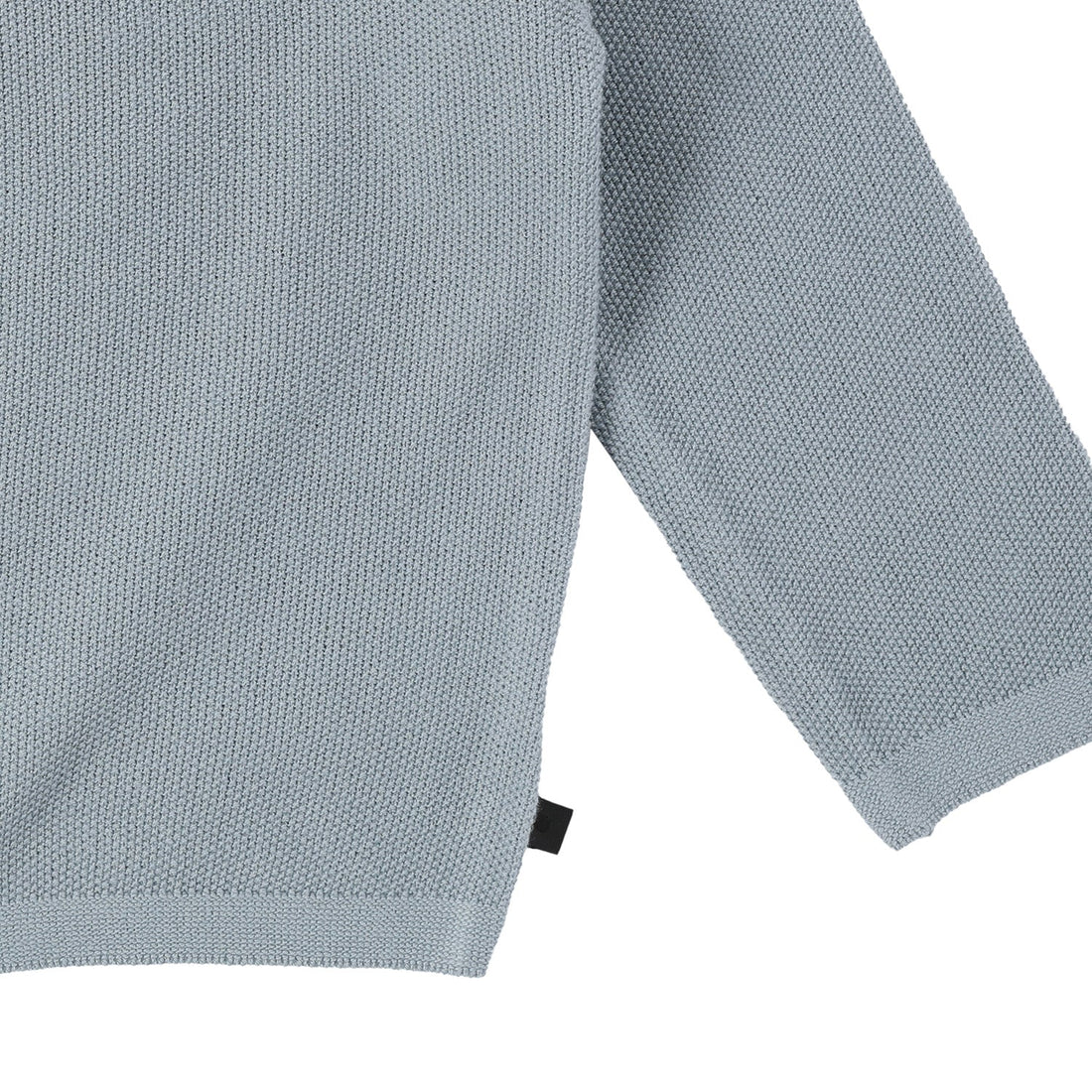 Bene Bene knitwear Bene Bene Light Blue Inn Waffle Knit Cardigan