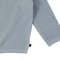 Bene Bene knitwear Bene Bene Light Blue Inn Waffle Knit Cardigan