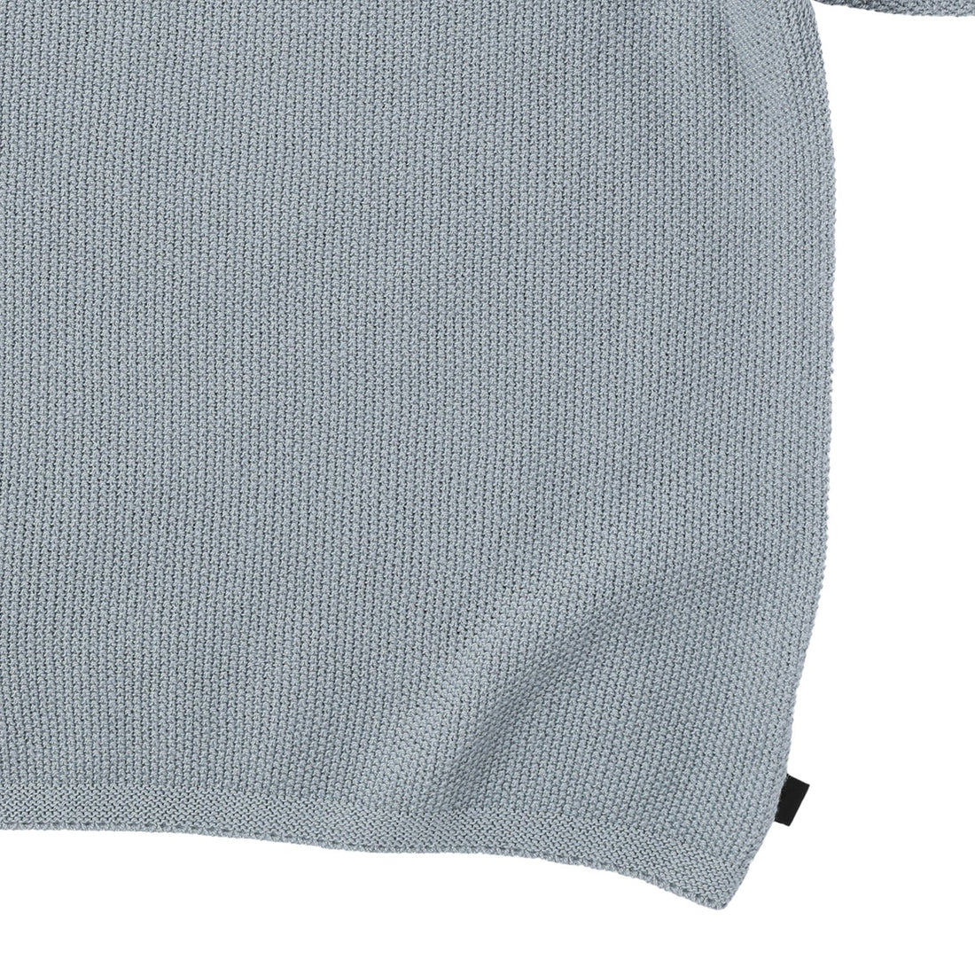 Bene Bene knitwear Bene Bene Light Blue Thin Waffle Knit Top