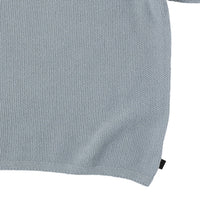 Bene Bene knitwear Bene Bene Light Blue Thin Waffle Knit Top