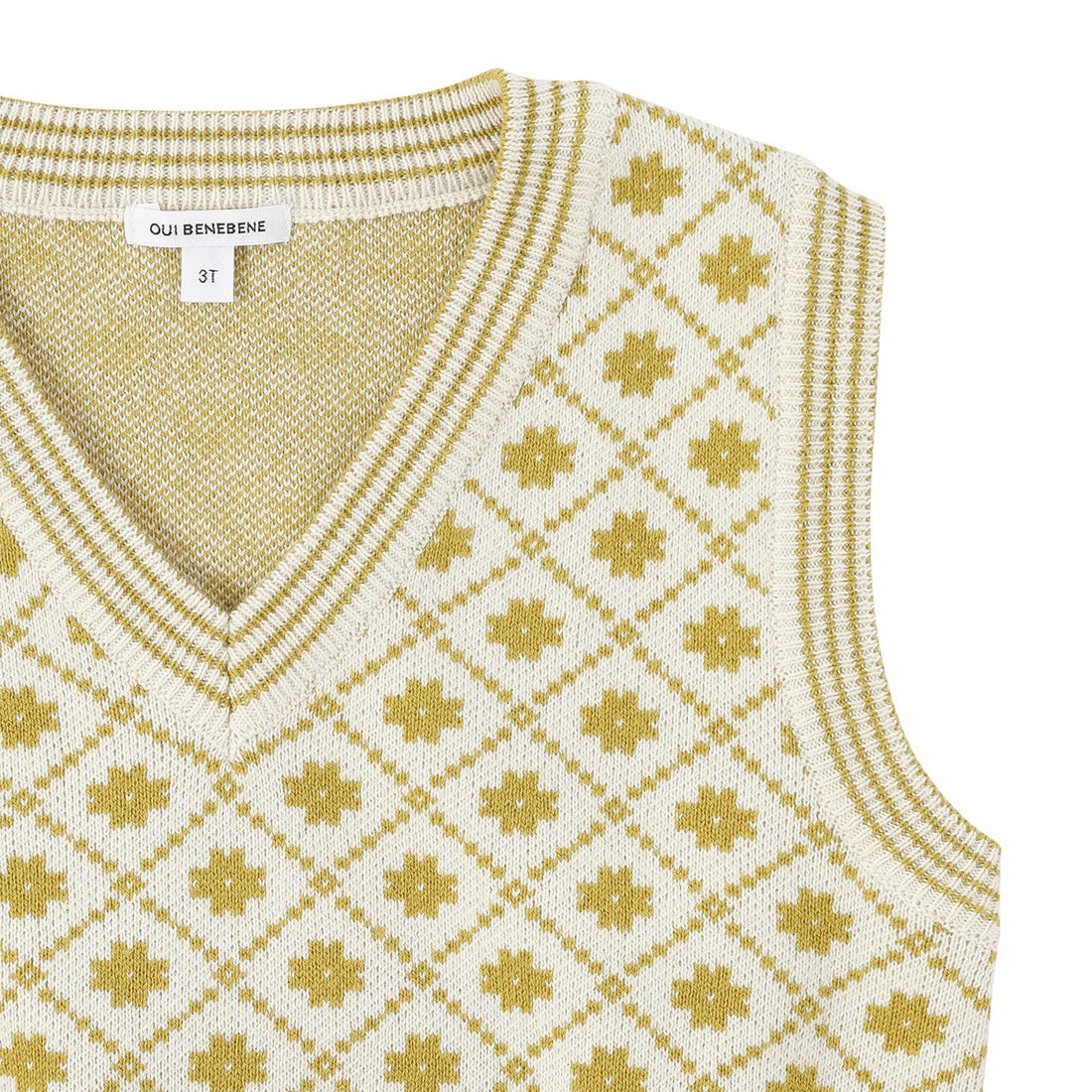 Bene Bene knitwear Bene Bene Olive Olivier Knit Vest