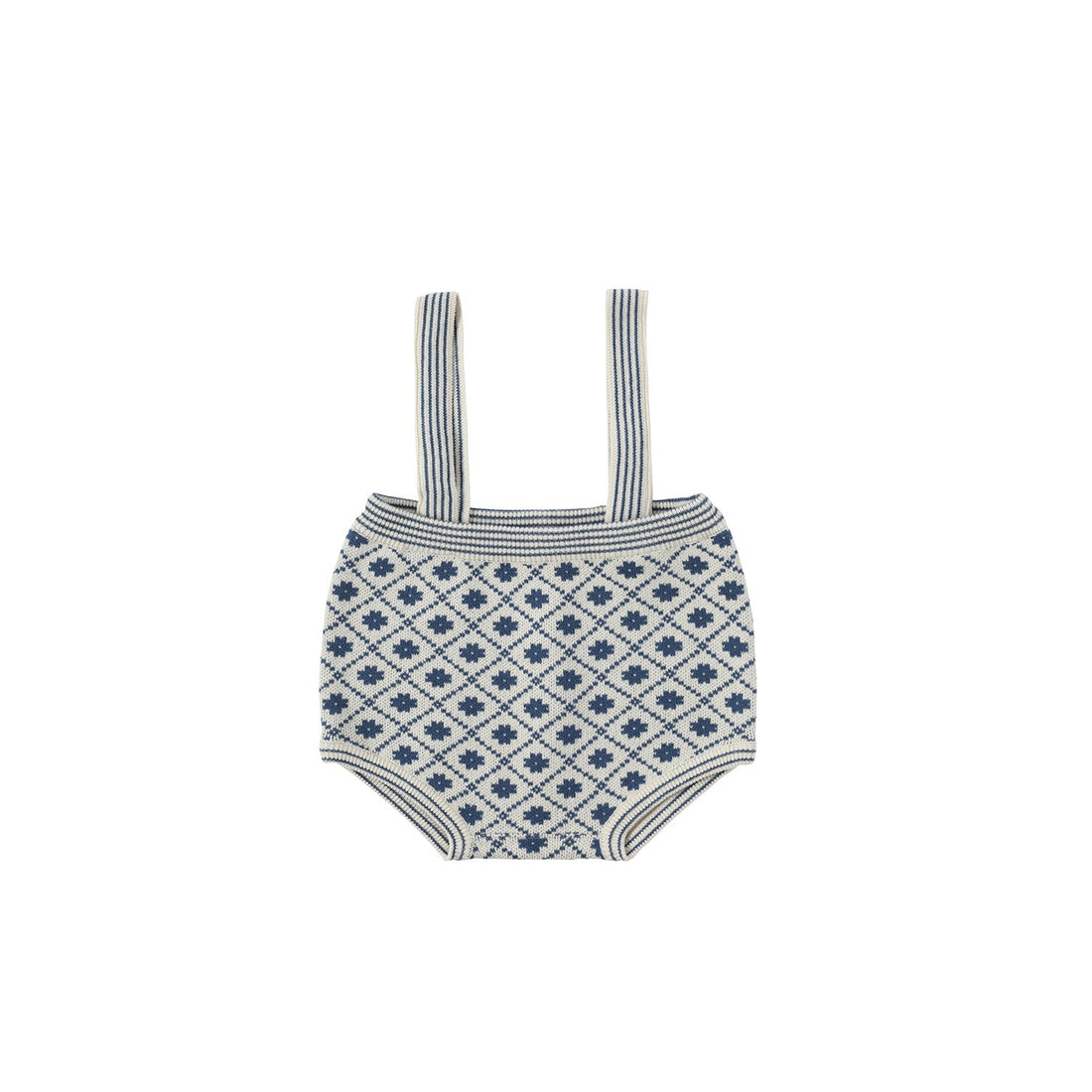 Bene Bene rompers Bene Bene Blue Baby Olivier Knit Bloomer