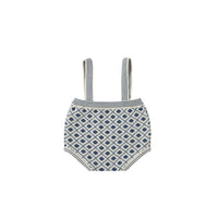 Bene Bene rompers Bene Bene Blue Baby Olivier Knit Bloomer