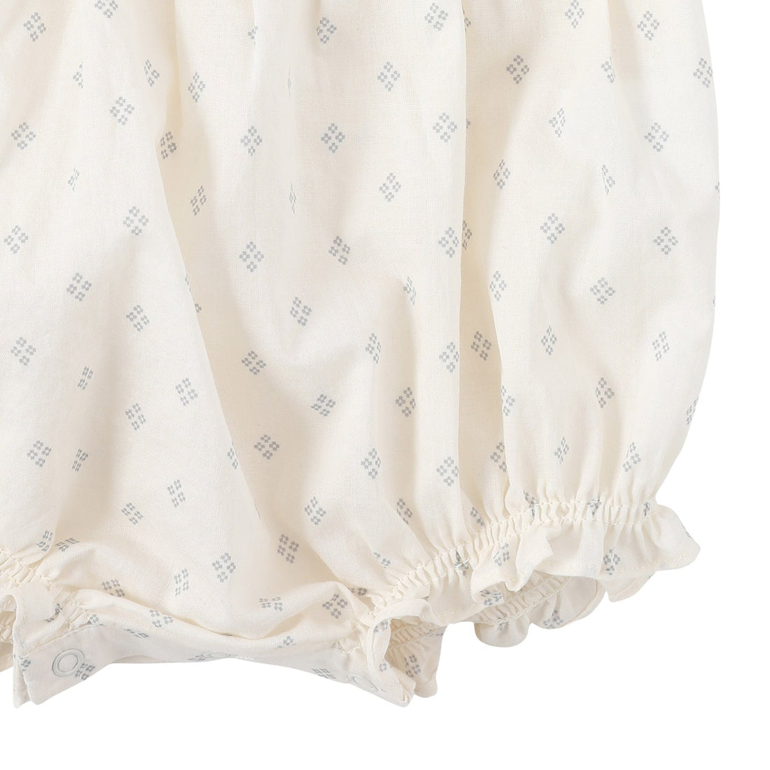Bene Bene rompers Bene Bene Brick Baby Rael Frill Apron Romper
