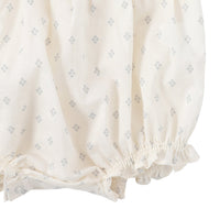 Bene Bene rompers Bene Bene Brick Baby Rael Frill Apron Romper