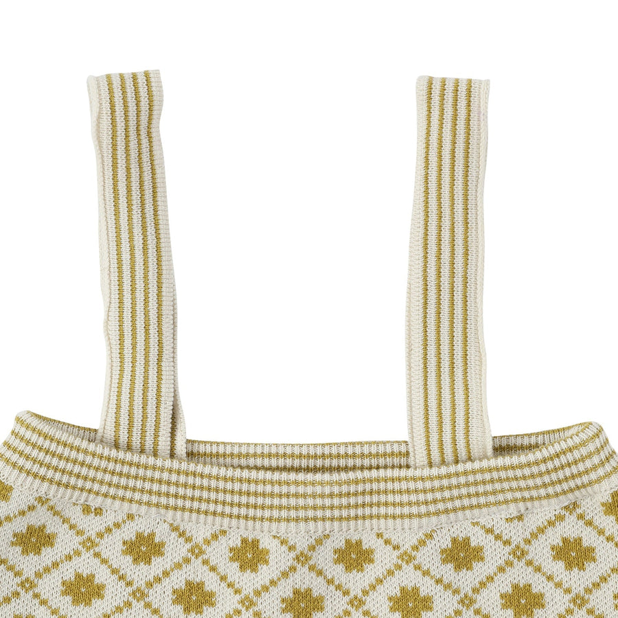 Bene Bene rompers Bene Bene Olive Baby Olivier Knit Bloomer