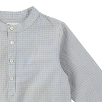 Bene Bene shirts Bene Bene Grayish Blue Lullaby Check Shirt