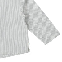 Bene Bene shirts Bene Bene Grayish Blue Tender Stripe Shirt