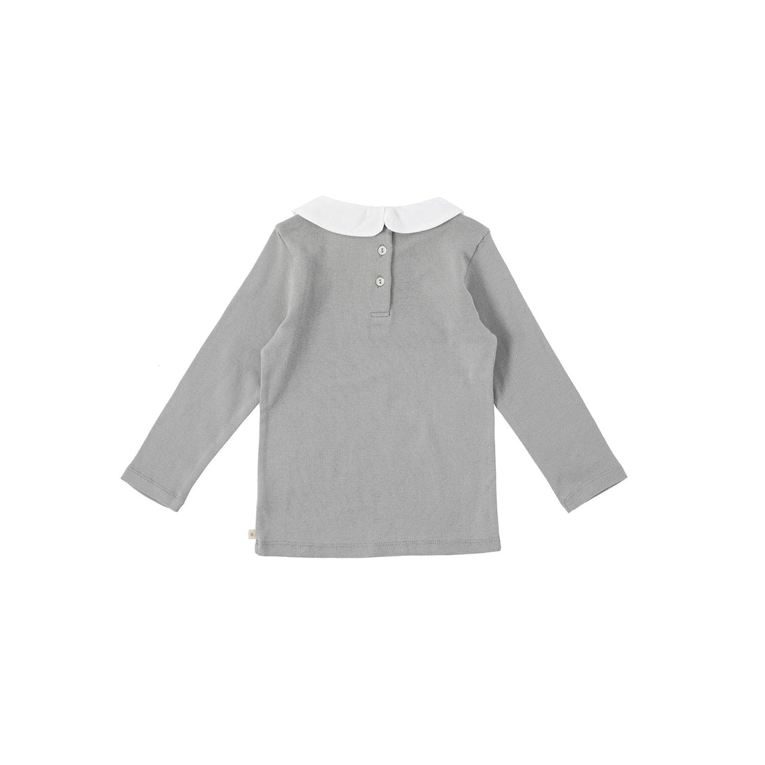 Bene Bene tees Bene Bene Grayish Green Wheatflower Stitch Tee
