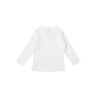 Bene Bene tees Bene Bene Ivory Wheatflower Stitch Tee