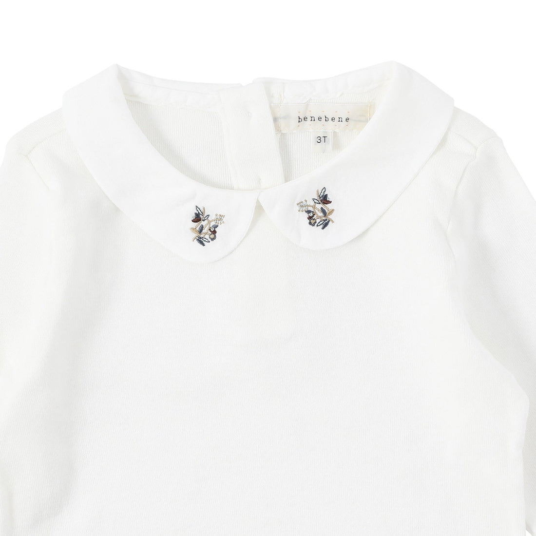 Bene Bene tees Bene Bene Ivory Wheatflower Stitch Tee