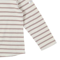 Bene Bene tees Bene Bene Lavender Mild Stripe Tee