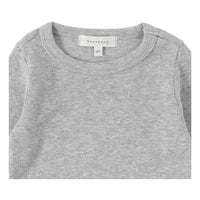 Bene Bene tees Bene Bene Melange Gray Bene Row Tee