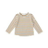 Bene Bene tees Bene Bene Mustard Mild Stripe Tee