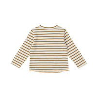 Bene Bene tees Bene Bene Mustard Mild Stripe Tee
