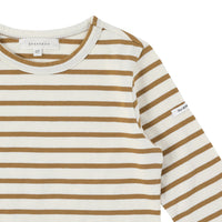 Bene Bene tees Bene Bene Mustard Mild Stripe Tee