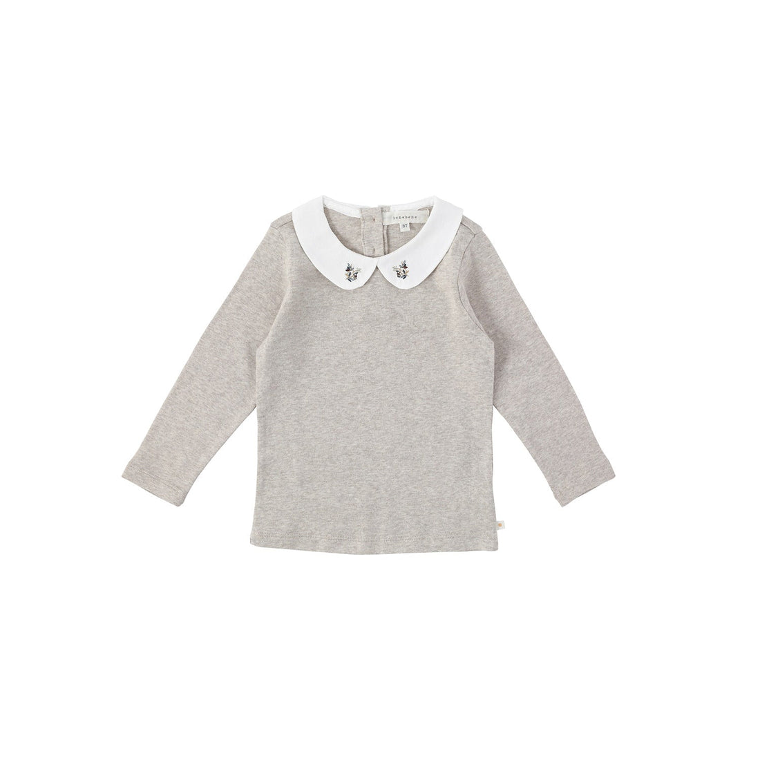 Bene Bene tees Bene Bene Oatmeal Wheatflower Stitch Tee