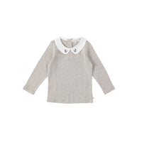 Bene Bene tees Bene Bene Oatmeal Wheatflower Stitch Tee
