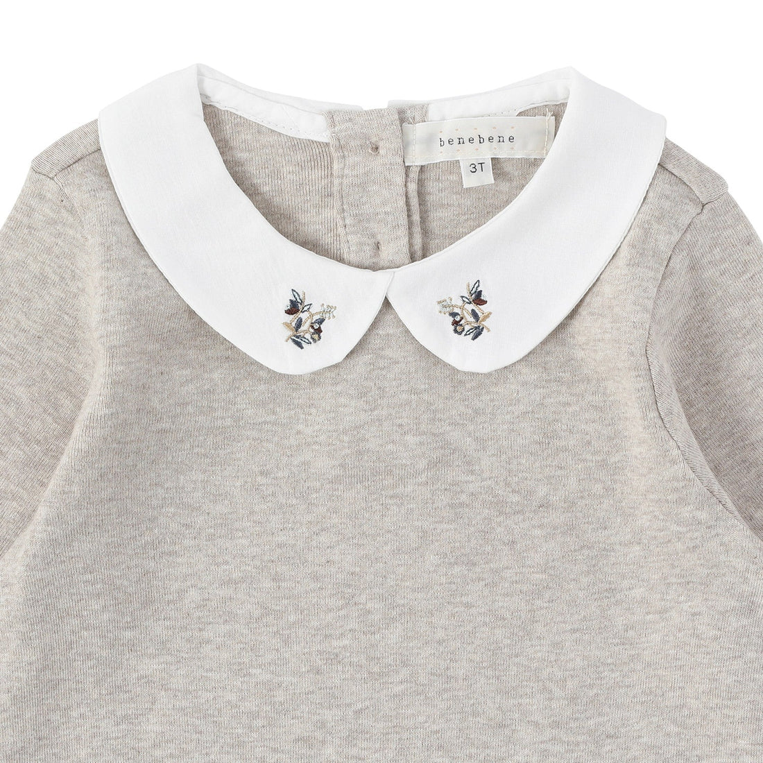 Bene Bene tees Bene Bene Oatmeal Wheatflower Stitch Tee