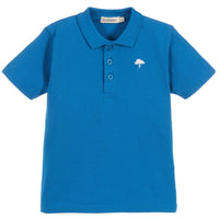 Billybandit Royal Blue Pique Polo