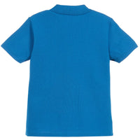 Billybandit Royal Blue Pique Polo